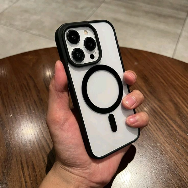 iPhone 12 Pro Max Cover Magsafe Black 