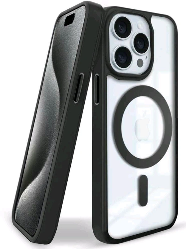 Iphone 15 Pro Max Cover Magsafe Black 