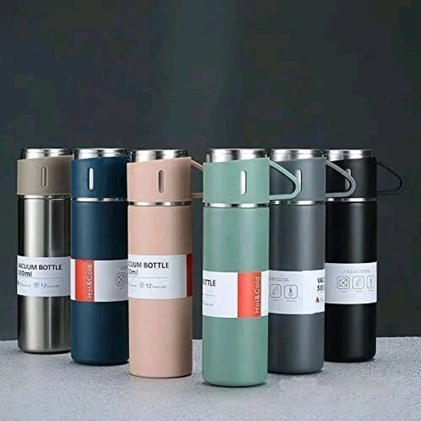 Water Bottle With Cup 