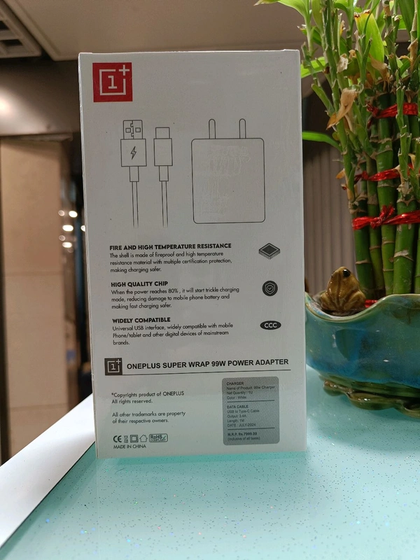 One Plus 99w Charger (1year Warranty)