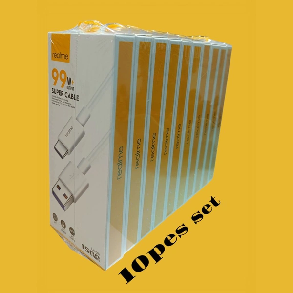 Realme 99w Type C Cable (1.5 miter) 1year Warranty