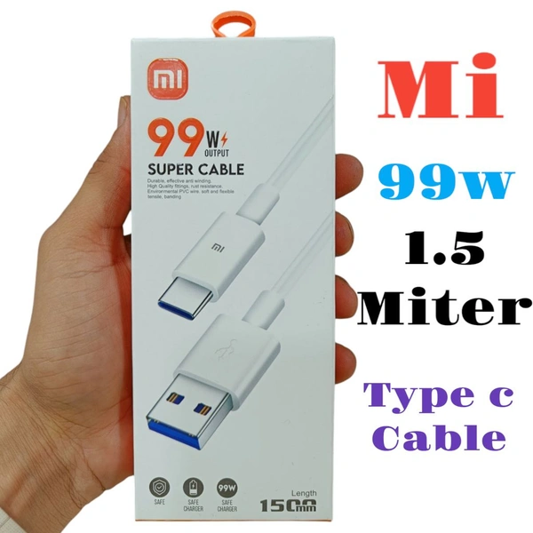 Mi 99w Type C 1.5Miter Cable (1year Warranty) - 1.5miter