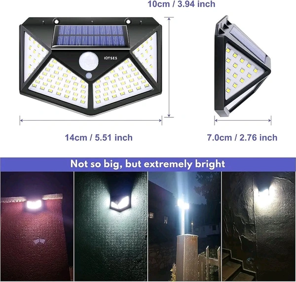 Solar Interaction Wall Lamp Bk 100