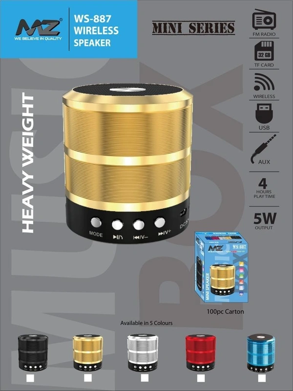 WS 887 MZ Mini Speaker