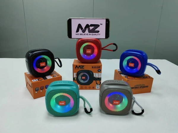 MZ M404SP (PORTABLE BLUETOOTH SPEAKER) Dynamic Thunder Sound, In Built RGB Light 5 W Bluetooth Speaker  (Multicolor, Stereo Channel)