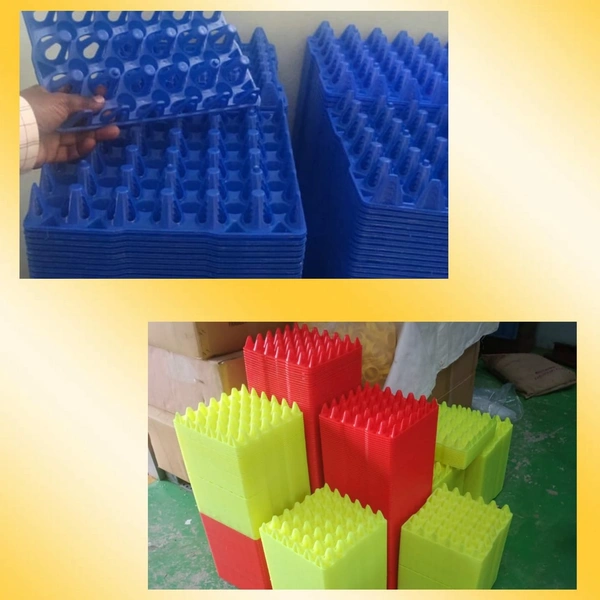 PLASTIC EGG TRAY (2ND QUALITY RECYCLED PLASTIC) - Harlequin