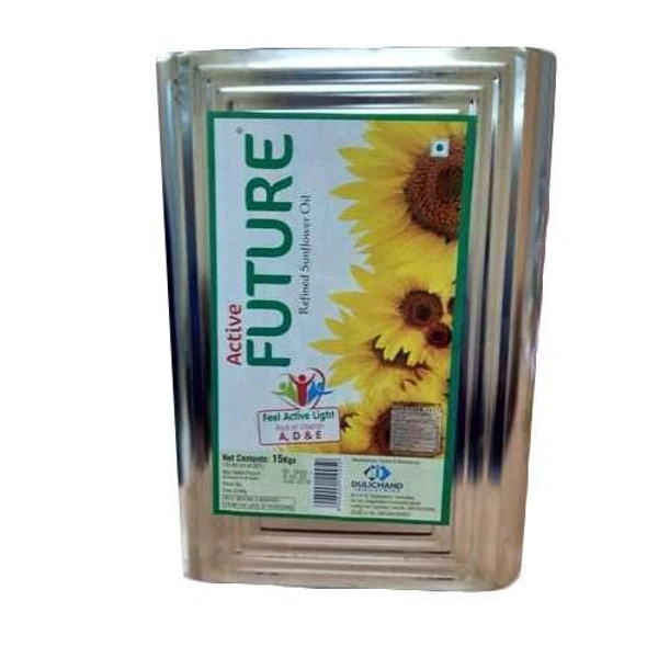 REFINED SUN FLOWER OIL TIN 15 LTR (Rs. 100 Per Ltr)
