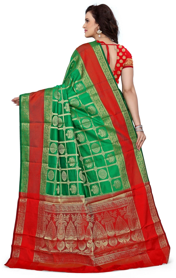 Alk-Banarasisilk-Green - Free, Green