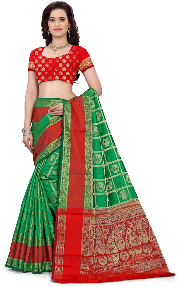 Alk-Banarasisilk-Green - Free, Green