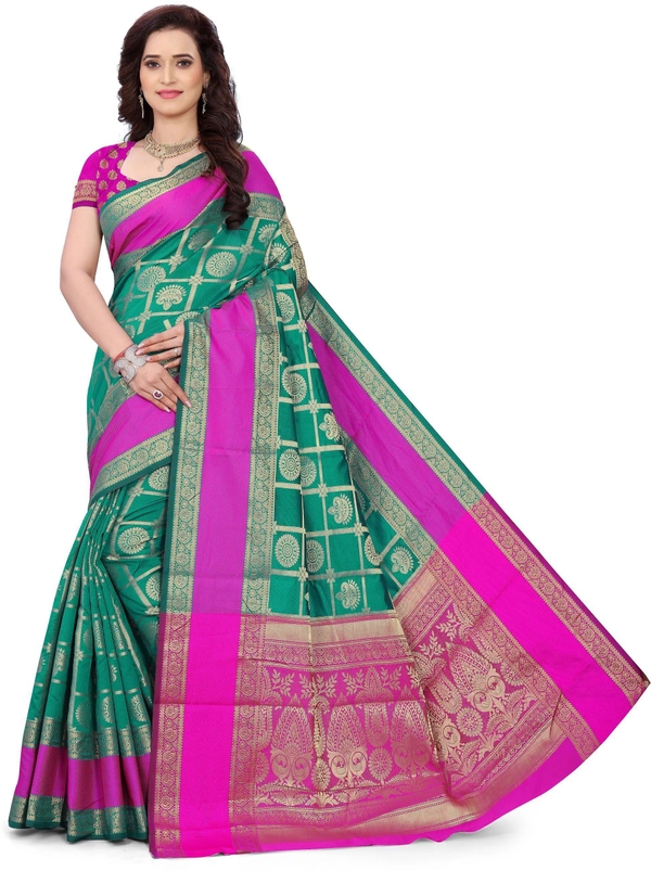 Alk-Banarasisilk-Lightgreen - Free, Light Green