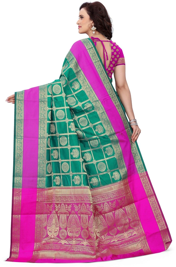 Alk-Banarasisilk-Lightgreen - Free, Light Green