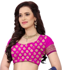 Alk-Banarasisilk-Navyblue - Free, Blue