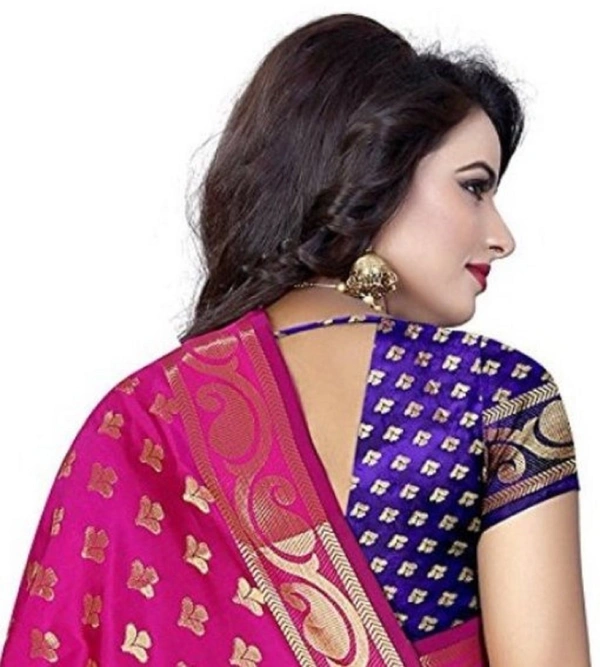 Alk-Banarasisilk-Pinkpurple - Free, Pink
