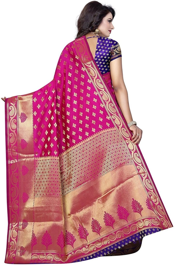 Alk-Banarasisilk-Pinkpurple - Free, Pink