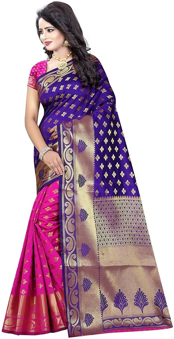 Alk-Banarasisilk-Purplepink - Free, Purple