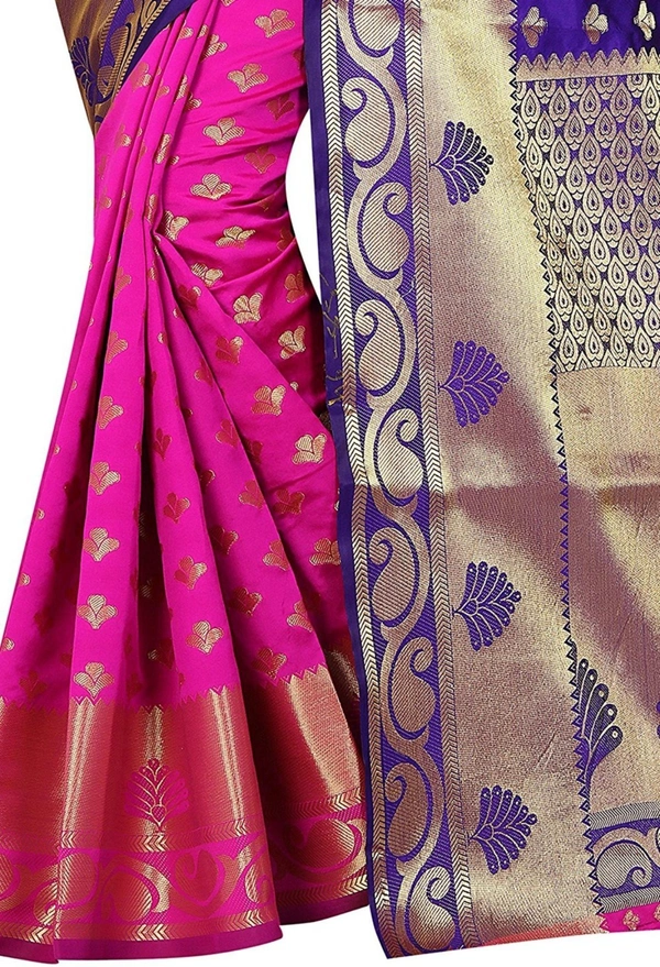 Alk-Banarasisilk-Purplepink - Free, Purple