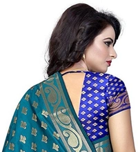 Alk-Banarasisilk-Ramablue - Free, Blue