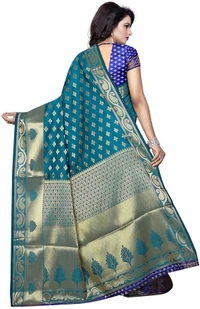 Alk-Banarasisilk-Ramablue - Free, Blue