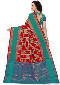 Alk-Banarasisilk-Red - Free, Red