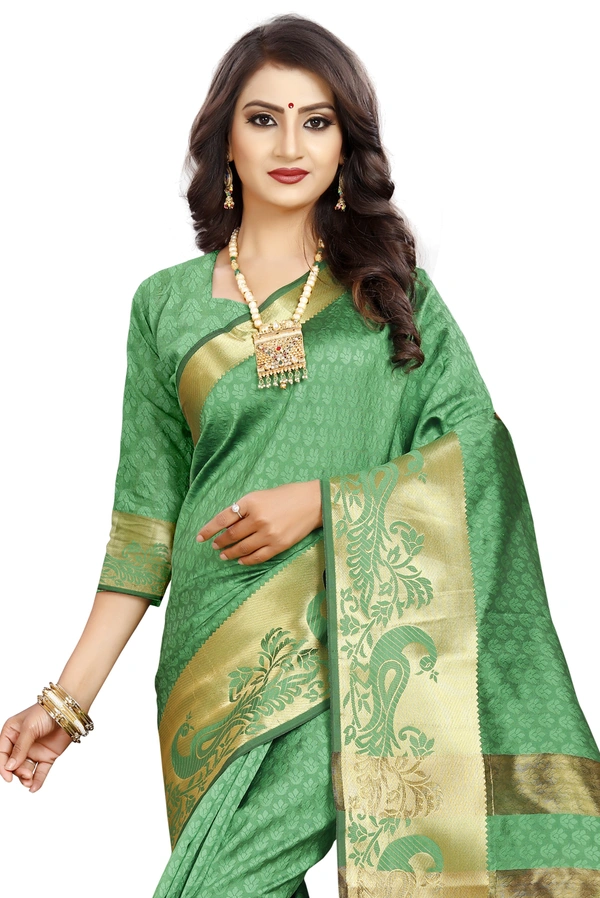 Alk-Bigborder-Lightgreen - Free, Green