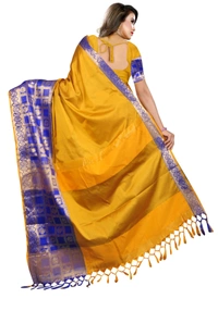 Alk-Jhalarpeacock-Mustered - Free, Mustard