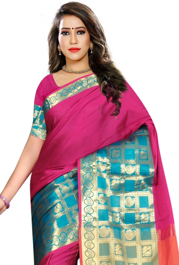 Alk-Jhalarpeacock-Pink - Free, Pink