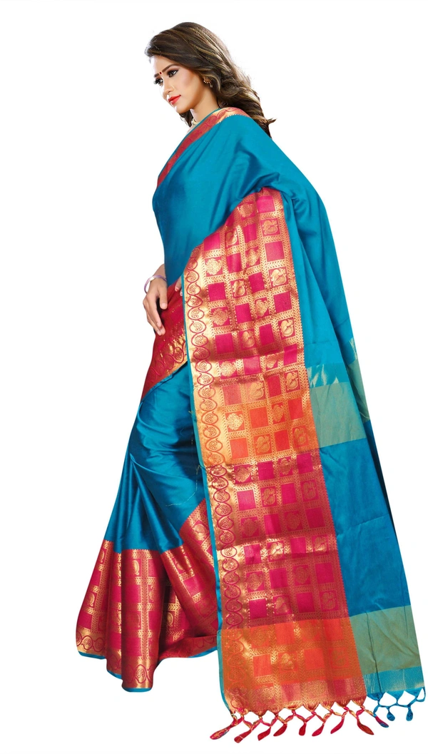 Alk-Jhalarpeacock-Rama - Free, Multicolor