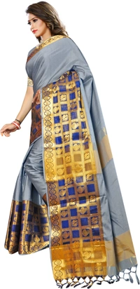 Alk-Jhalarpeacock-Skyblue - Free, Light Blue