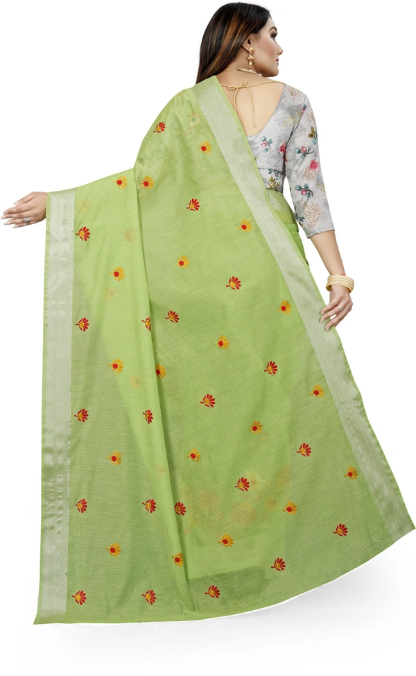 Bam-Emb-Lightgreen - Free, Light Green