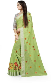 Bam-Emb-Lightgreen - Free, Light Green