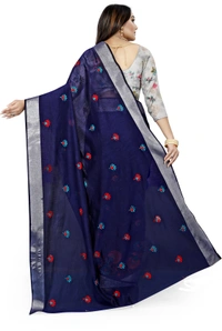 Bam-Emb-Nevy Blue - Free, Dark Blue