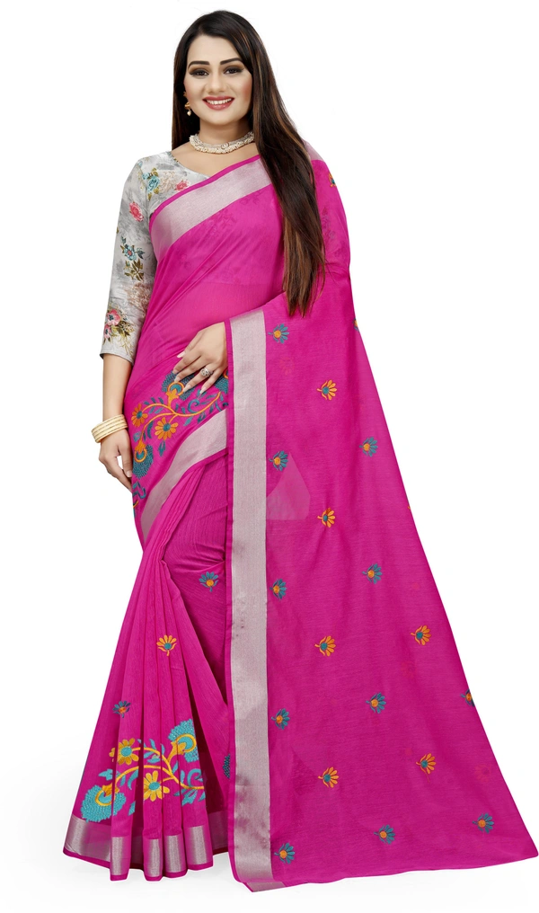 Bam-Emb-Pink - Free, Pink
