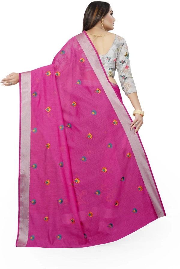 Bam-Emb-Pink - Free, Pink