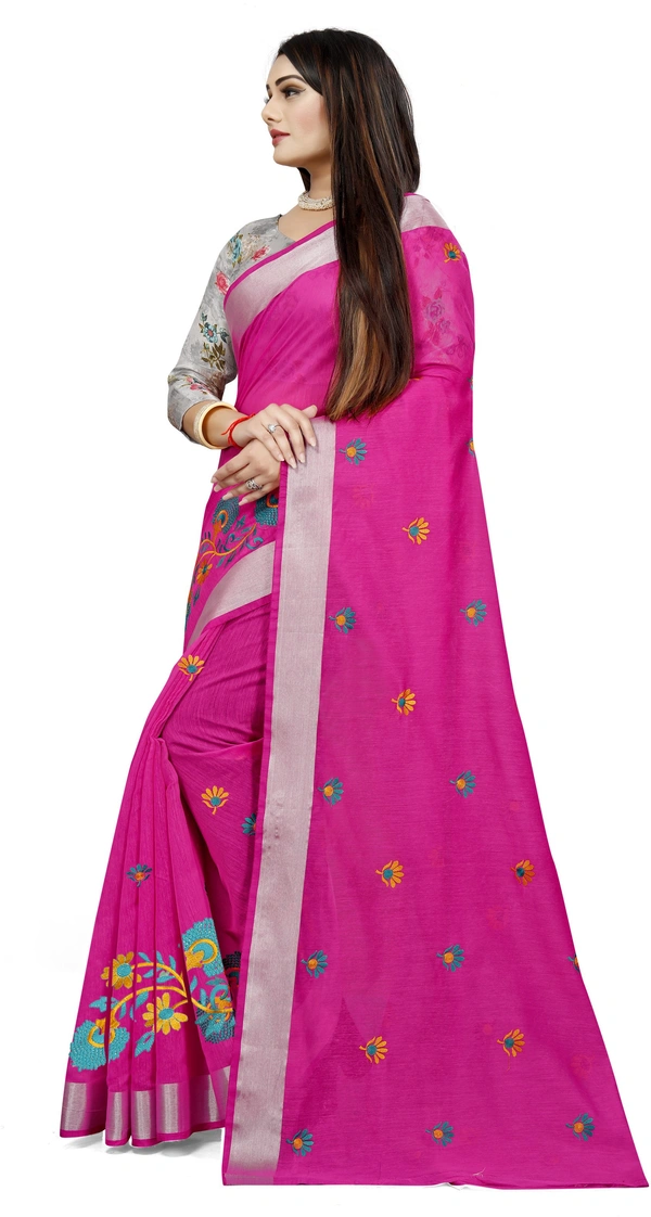 Bam-Emb-Pink - Free, Pink