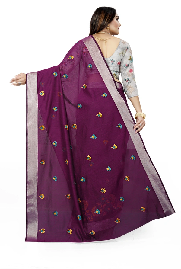 Bam-Emb-Purple - Free, Purple