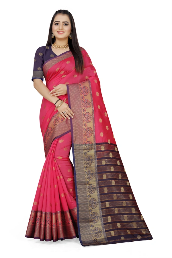 Banarasi-Kamal-Gajri - Free, Multicolor