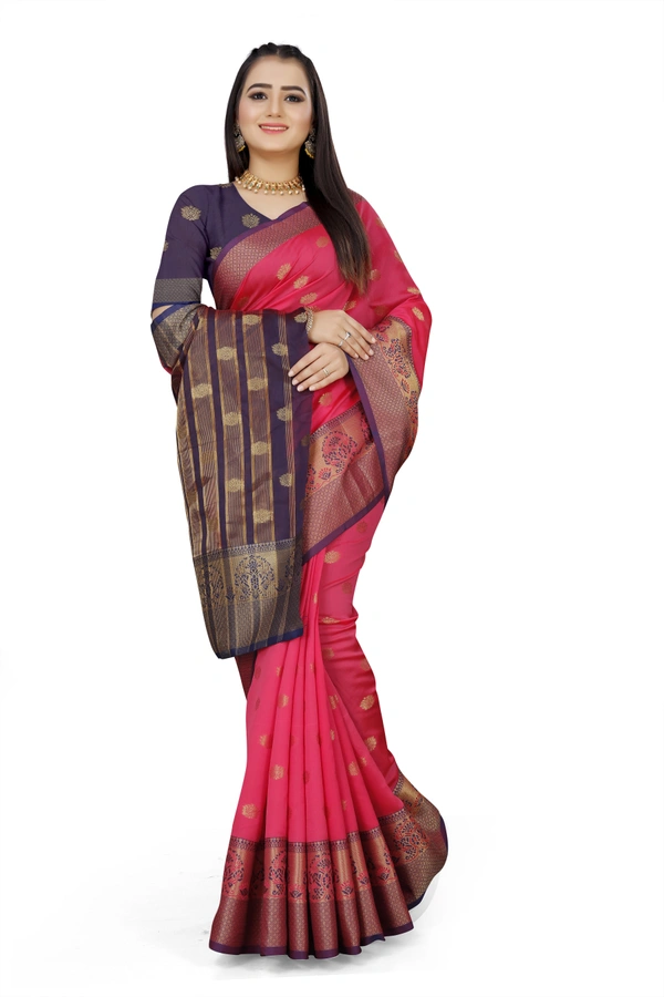 Banarasi-Kamal-Gajri - Free, Multicolor