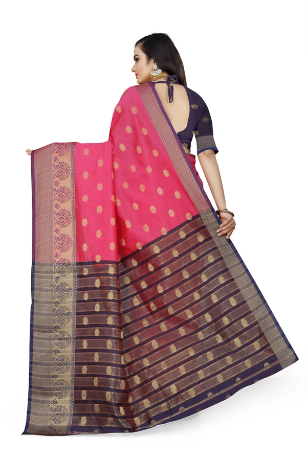 Banarasi-Kamal-Gajri - Free, Multicolor