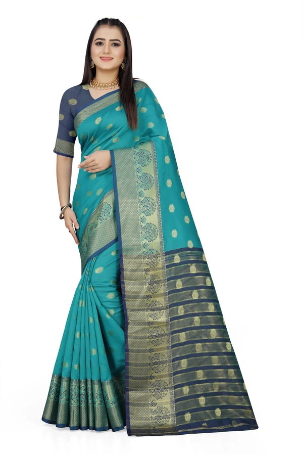 Banarasi-Kamal-Green - Free, Green