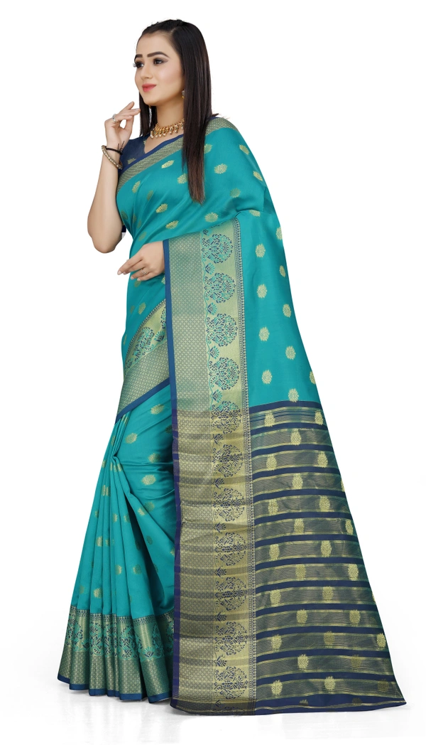 Banarasi-Kamal-Green - Free, Green
