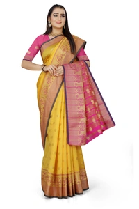 Banarasi-Kamal-Mustered - Free, Mustard