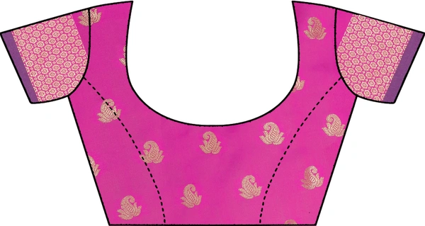 Banarasi-Makkai-Navyblue - Free, Dark Blue