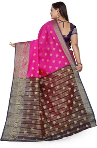 Banarasi-Makkai-Pink - Free, Pink