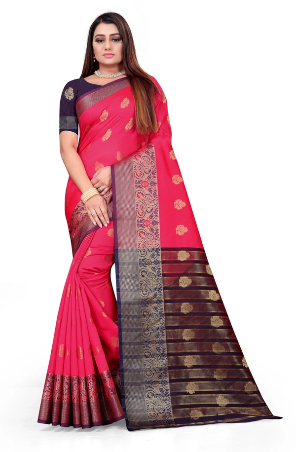 Banarasi-Newpeacock-Gajri - Free, Multicolor