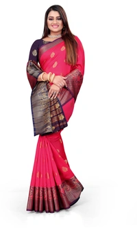 Banarasi-Newpeacock-Gajri - Free, Multicolor