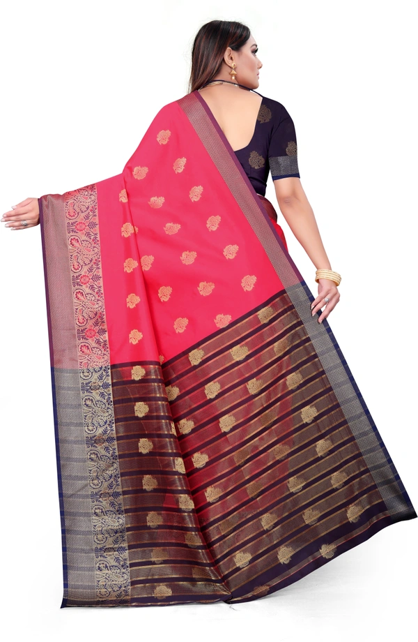 Banarasi-Newpeacock-Gajri - Free, Multicolor