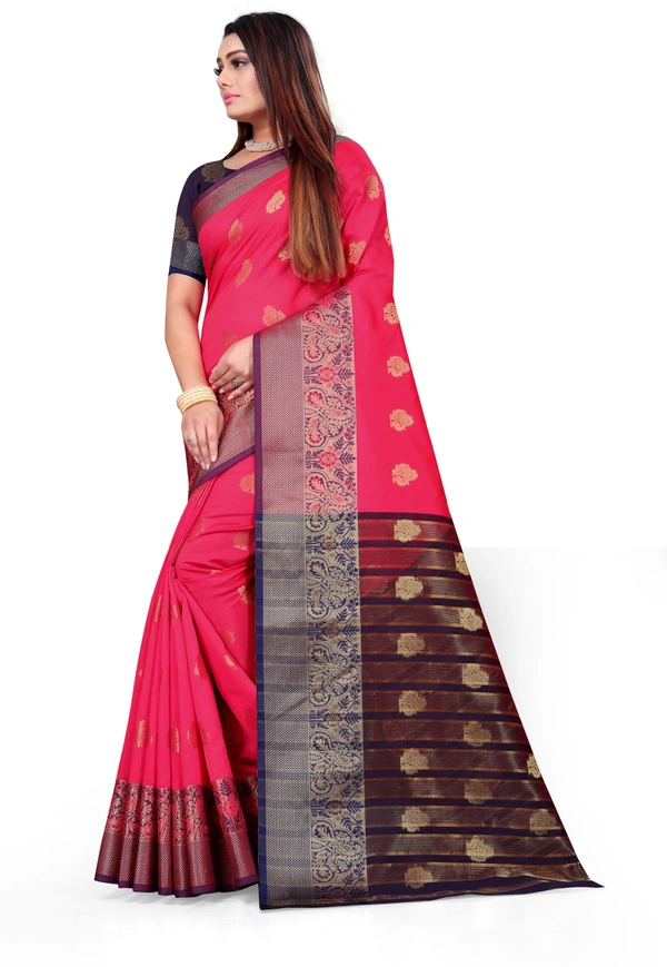 Banarasi-Newpeacock-Gajri - Free, Multicolor