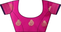 Banarasi-Newpeacock-Navyblue - Free, Dark Blue
