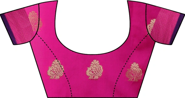 Banarasi-Newpeacock-Navyblue - Free, Dark Blue