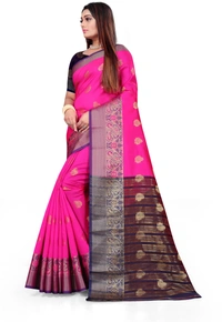 Banarasi-Newpeacock-Pink - Free, Pink